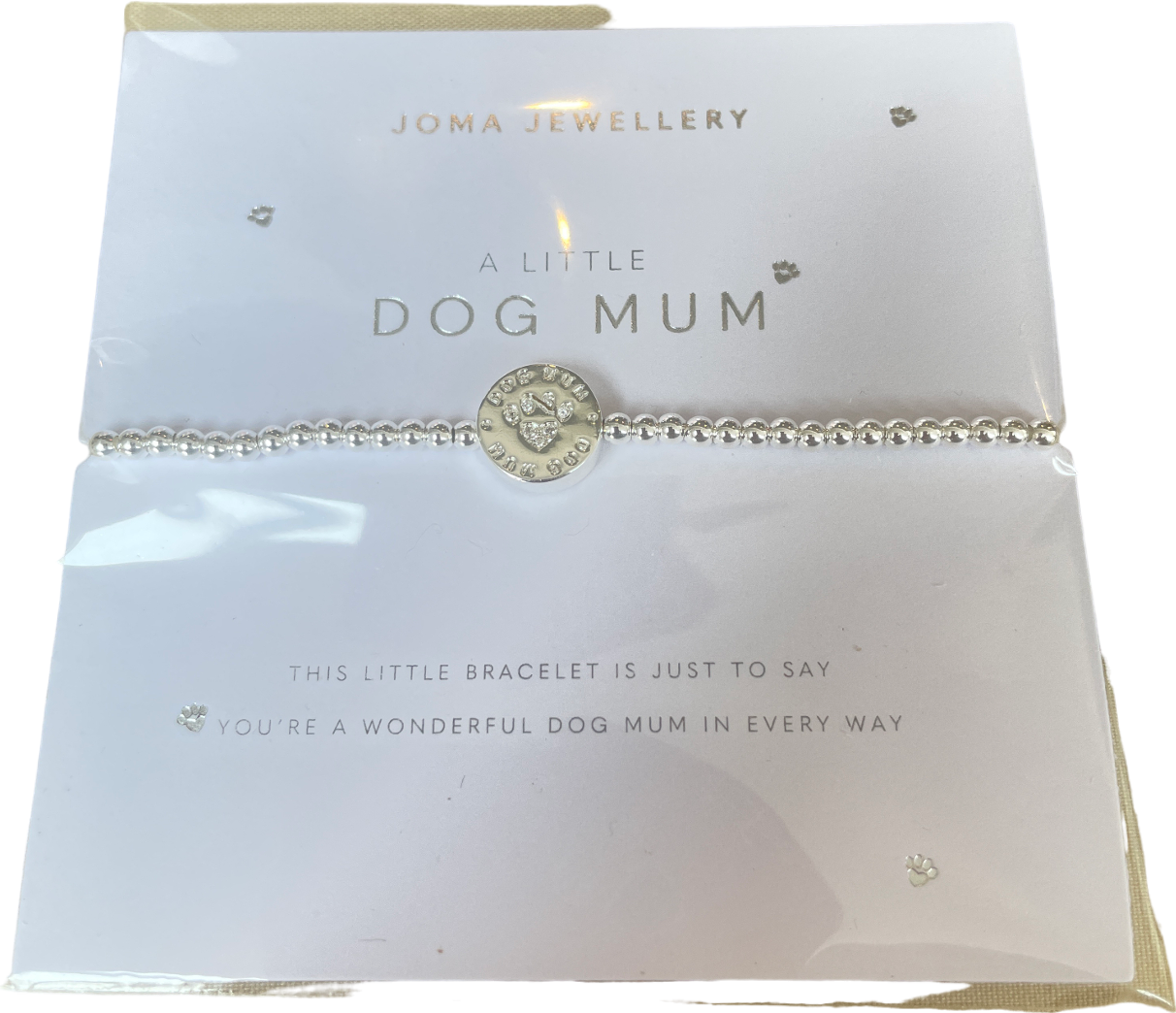 Joma Jewellery Silver A Little 'dog Mum' Bracelet One Size