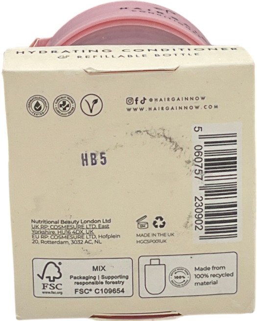 hair gain Hydrating Conditioner 250ml Starter Kit 250ml