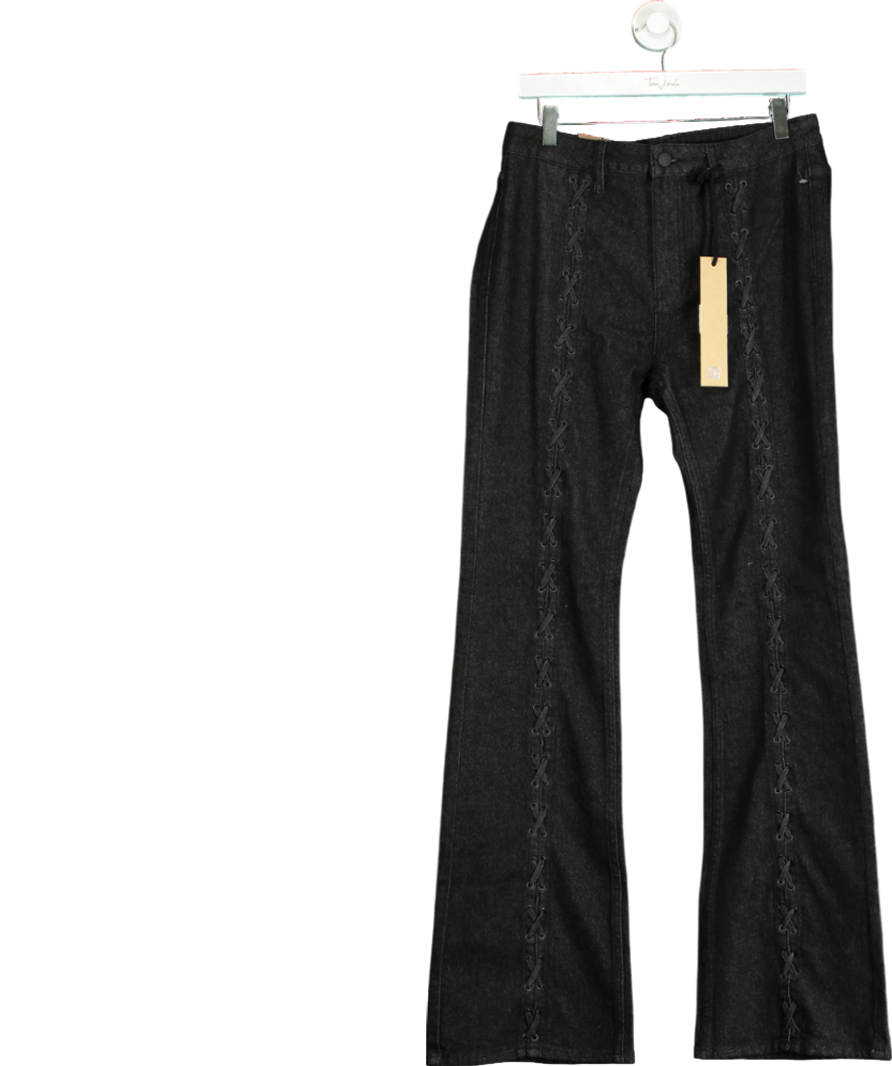 Ksubi Black Soho Ebony Laced Jean W30