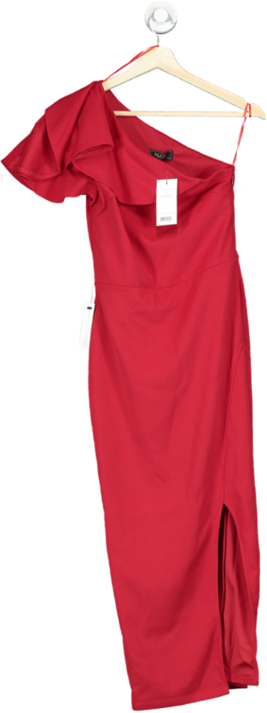 Lipsy Red One-Shoulder Maxi Dress UK 6