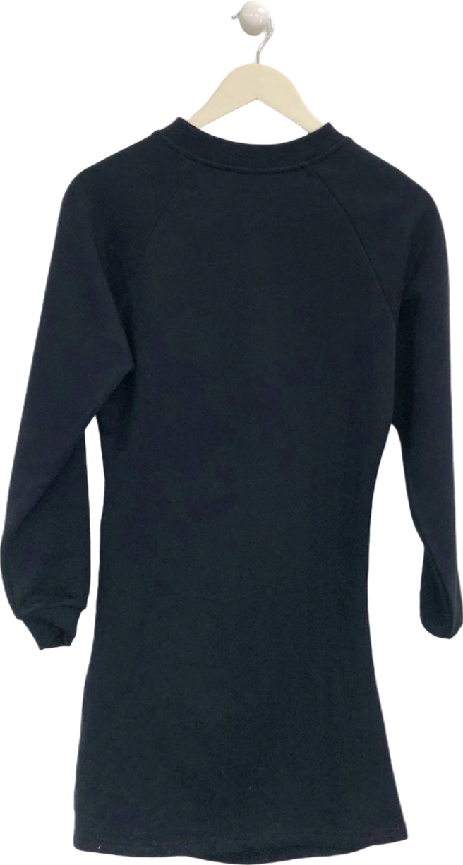 Balzac Black Ruched Dress UK XS