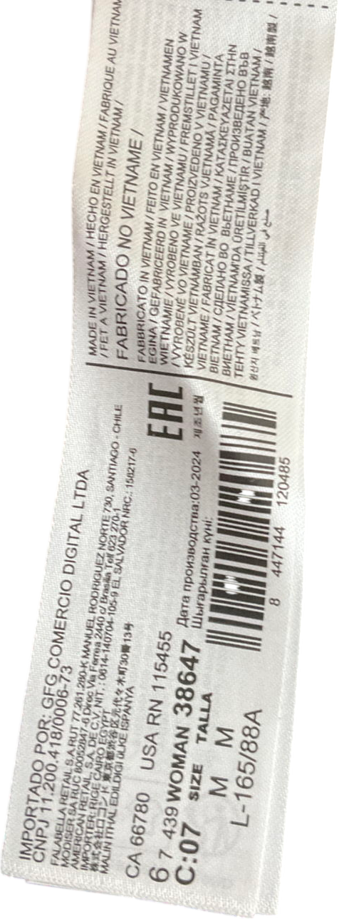 MANGO Beige Linen Dress With Buckle Straps UK M