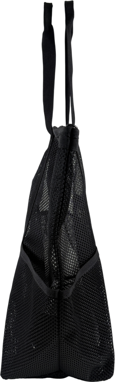 Sea level Black Mesh Tote Bag