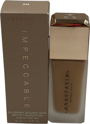 Anastasia Beverly Hills Impeccable Blurring Second Skin Matte Foundation 2n 35ml