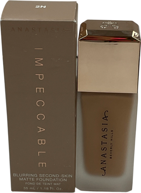 Anastasia Beverly Hills Impeccable Blurring Second Skin Matte Foundation 2n 35ml