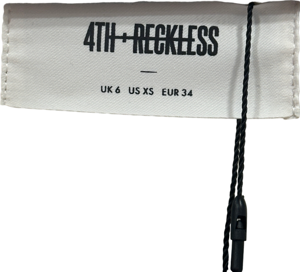 4th + Reckless Cream Mable Cardigan UK 6