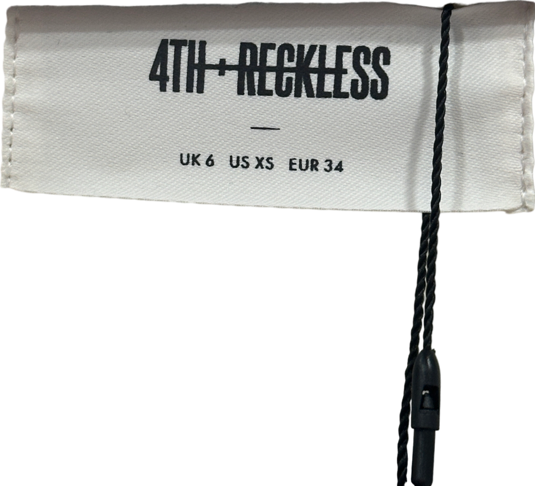 4th + Reckless Cream Mable Cardigan UK 6