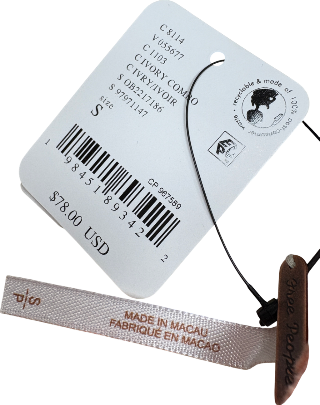 Free People Beige Sicily Shell Sweater UK S