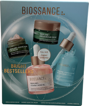 BIOSSANCE Bright Bestsellers Set - A Four-piece Skincare Collection Designed To Brighten The Look Of Skin. One size