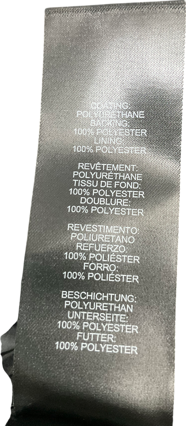 lipsy london Black Croc Faux Leather Straight UK 10