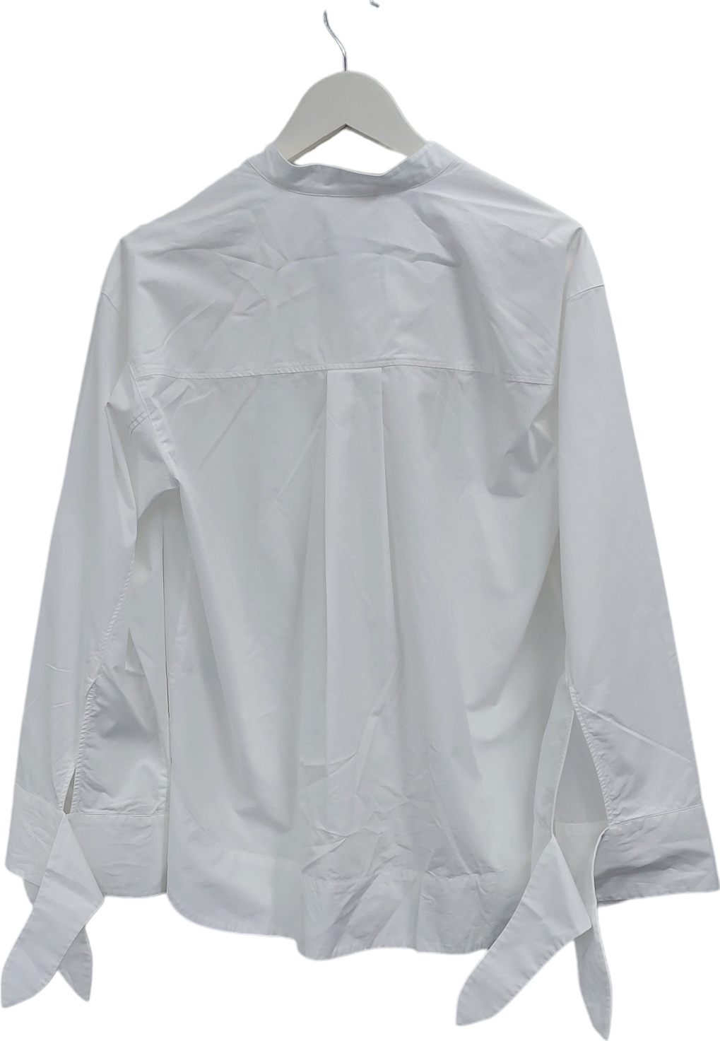 Sézane White Button-Up Shirt UK M