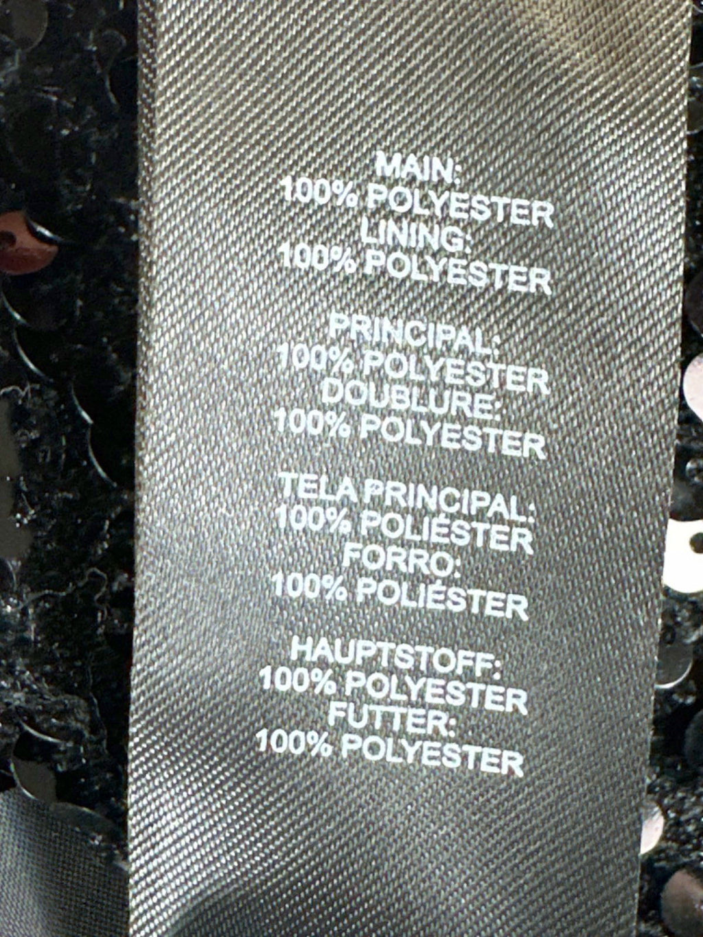 Friends like these x Millie Mackintosh Black Sequin Jacket UK 8