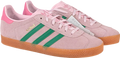 ADIDAS Gazelle Pink / Green Trainers Jp7128 U UK 6 EU 39