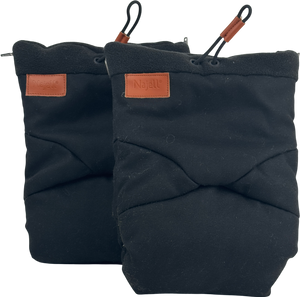 NAJELL Black Pushchair / Stroller Gloves One Size