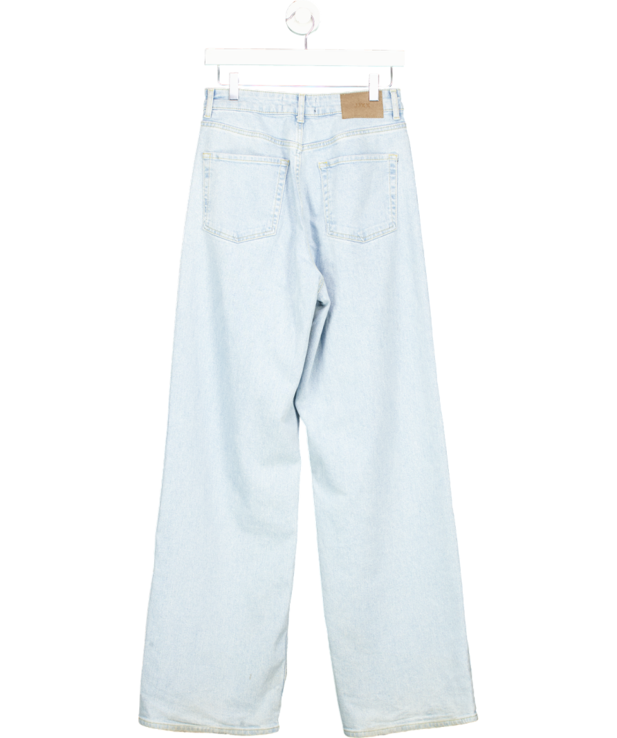 JJXX Blue High Waisted Wide Leg Jeans W28