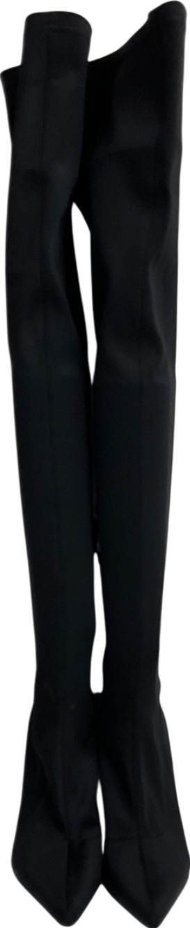 L.Day Black Knee High Boots UK 4 EU 37 👠