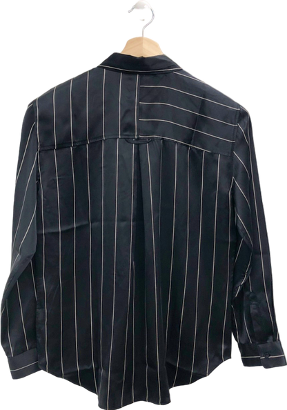 Rails Black Spencer Ink Stripe Shirt UK S