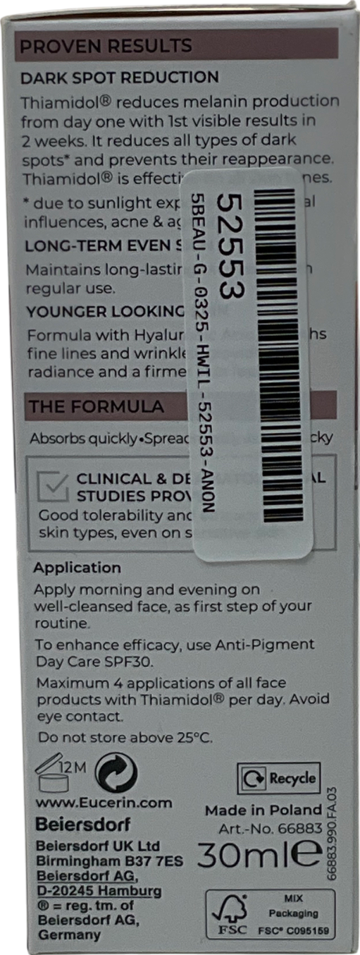 Eucerin Anti-pigment Dual Serum 30ml