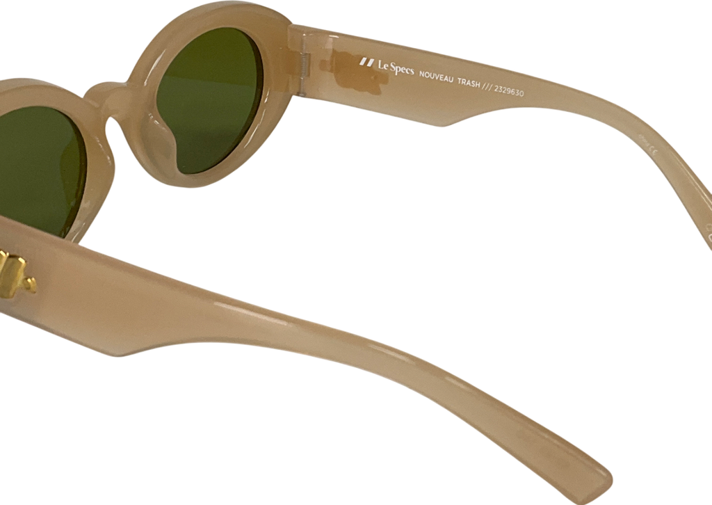 Le Specs Nude Mermaiden Oatmeal Sunglasses