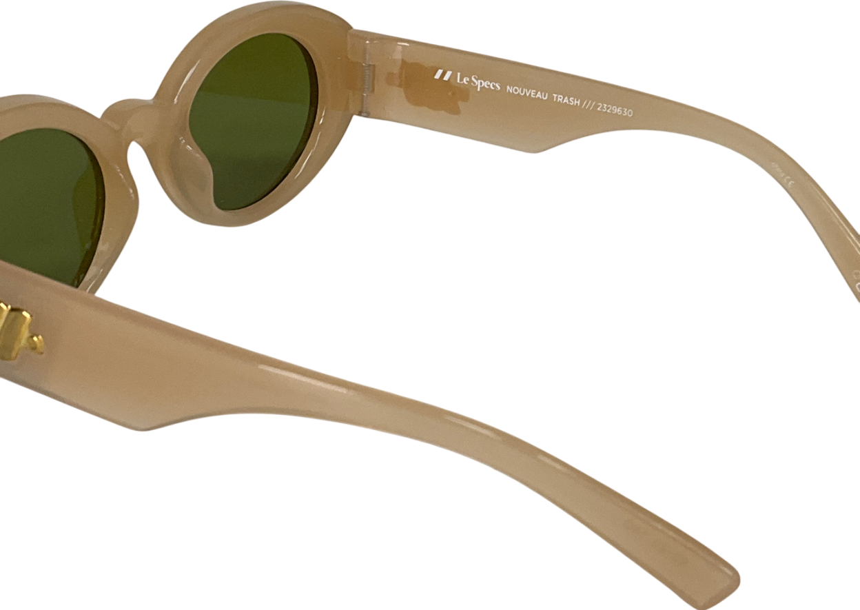 Le Specs Nude Mermaiden Oatmeal Sunglasses