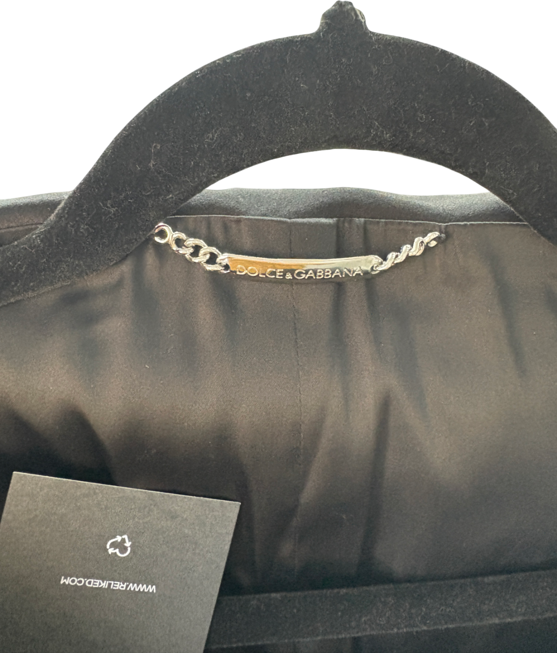 Dolce & Gabbana Black Silk Blend Bolero Top UK 14