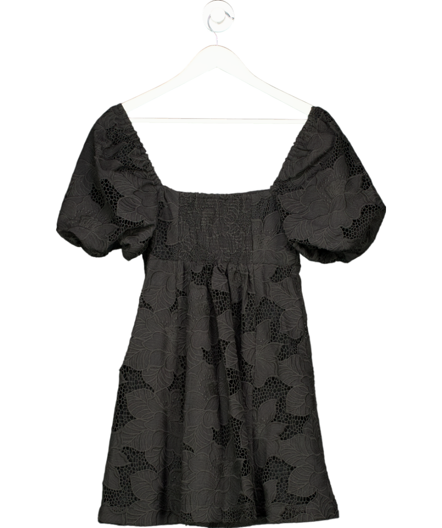 Hill House Black Matilda Mini Dress UK XS