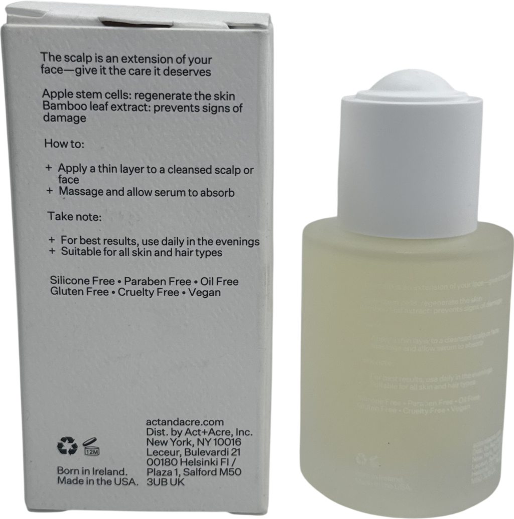 Act + Acre Cold Processed Stem Cell Serum 65ml
