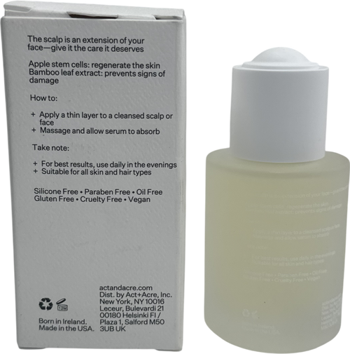 Act + Acre Cold Processed Stem Cell Serum 65ml