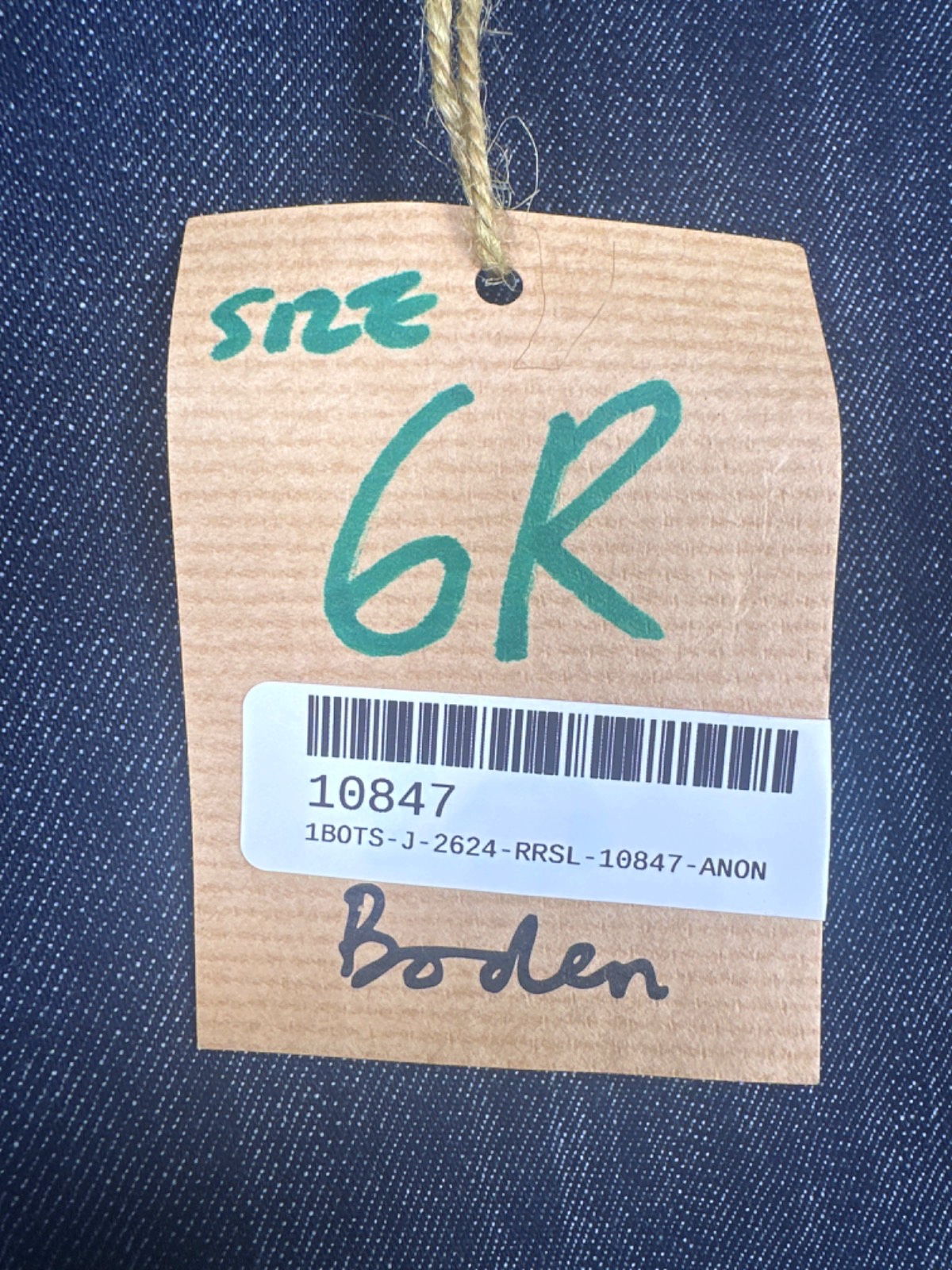 Boden Blue Bootcut Jeans 6R