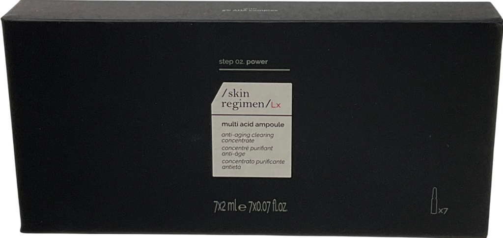 skin regimen Skin Regimen Lx Multi Acid Ampoules 7 X 2 Ml 7x2ml