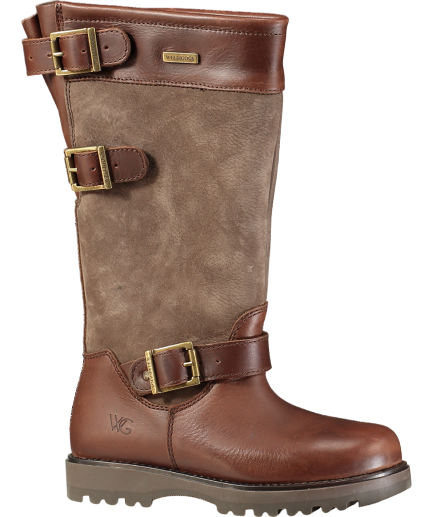 welligogs Extra Fit Brown Ranger Waterproof Boots UK 3 EU 36 👠