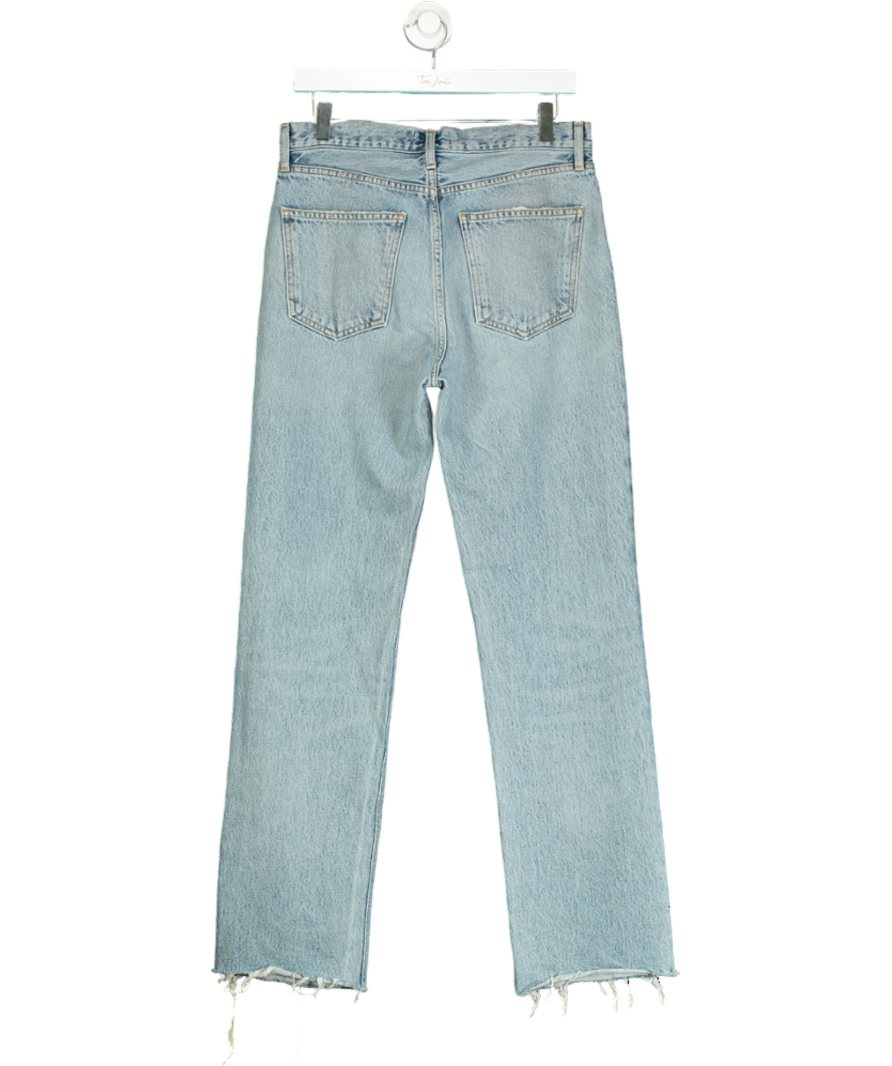 AGOLDE Blue Distressed Hem Jeans W27