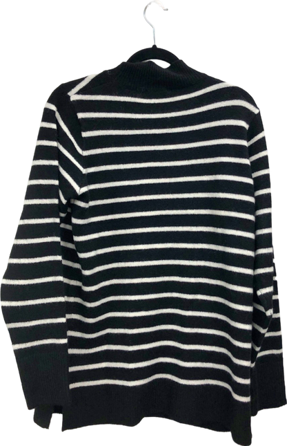 Threadbare Black and White Striped Sweater UK 12