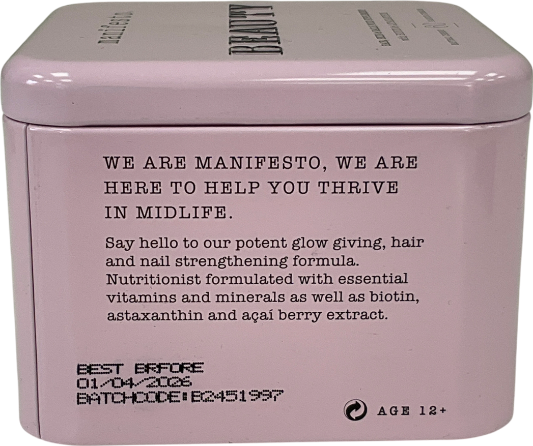 manifesto Beauty Gummies 60Gummies