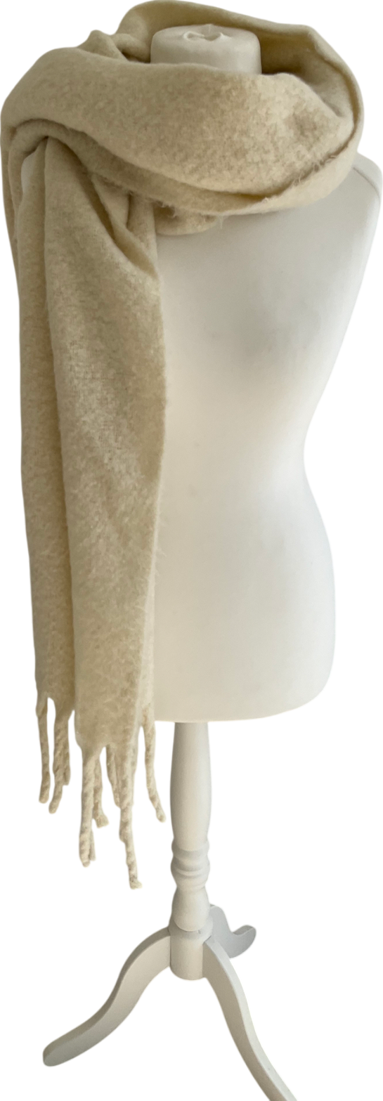 Primark Cream Chunky Scarf One Size