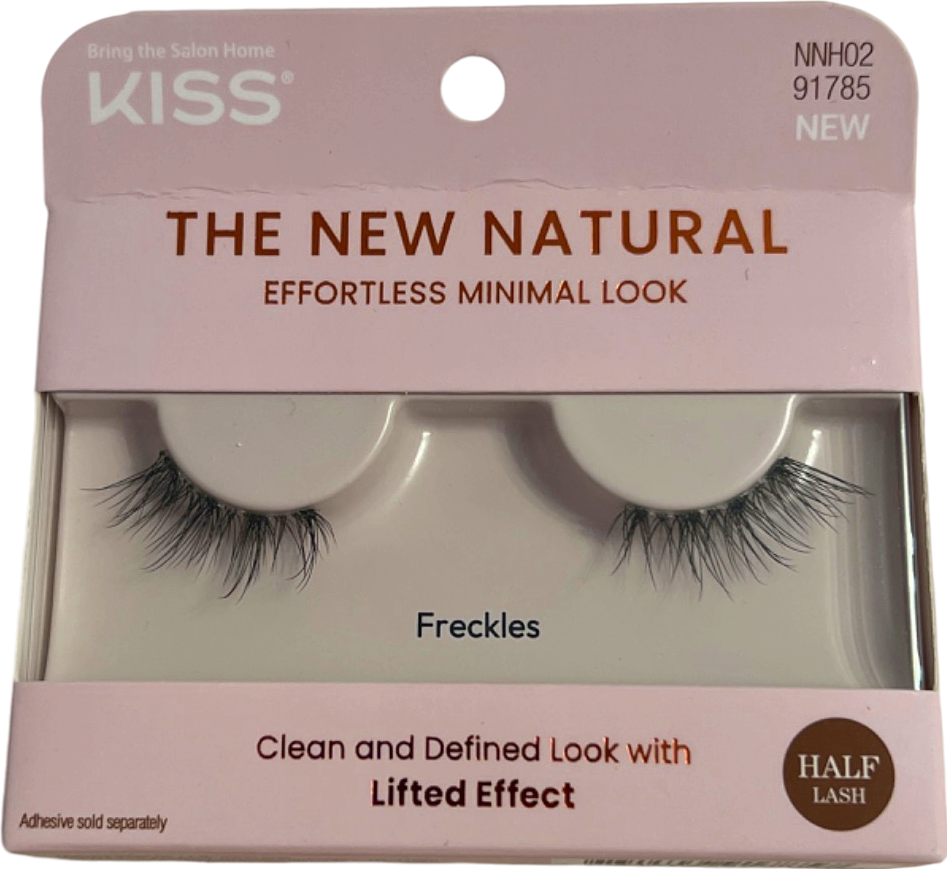 KISS The New Natural Effortless Minimal Look Lashes Freckles