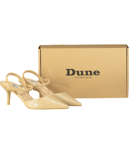 Dune Beige Stiletto Heeled Courts UK 5 EU 38 👠