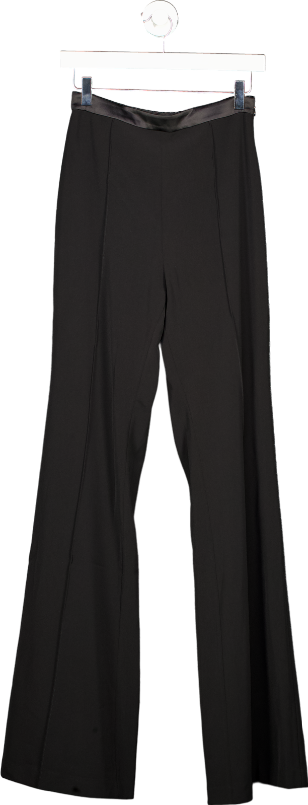 Nadine Merabi Black Flared Trousers UK 8
