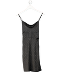 WRSTBHVR Mira Dress Black Crystal UK 10