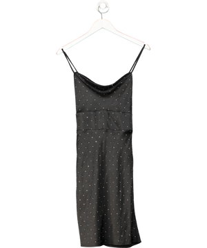 WRSTBHVR Mira Dress Black Crystal UK 10