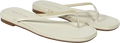 White Fox Cream Roma Thong Sandals Bone UK 6 EU 39