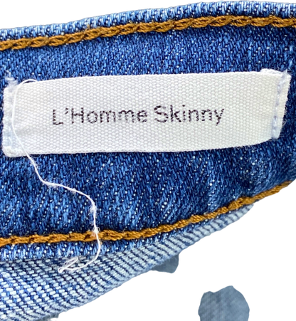 Frame Blue L'homme Skinny Jeans UK 10