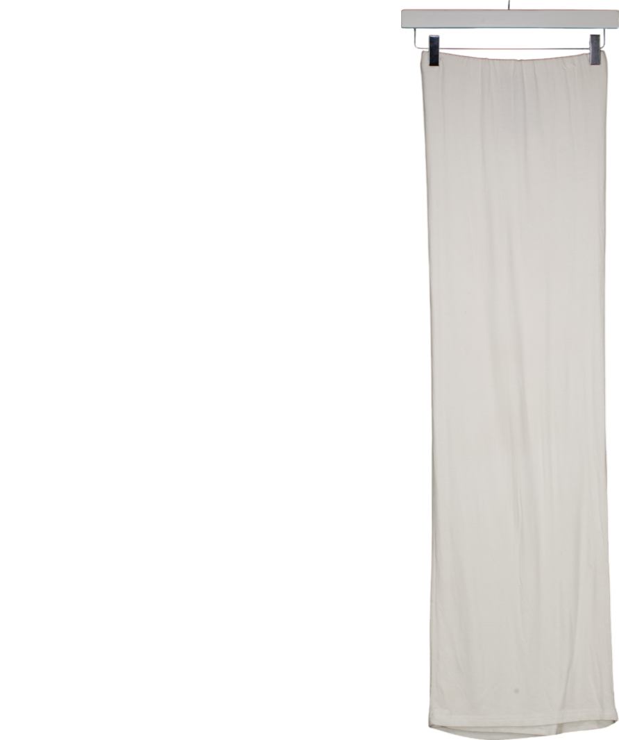 Bayse White Molly King Maxi Skirt UK XS