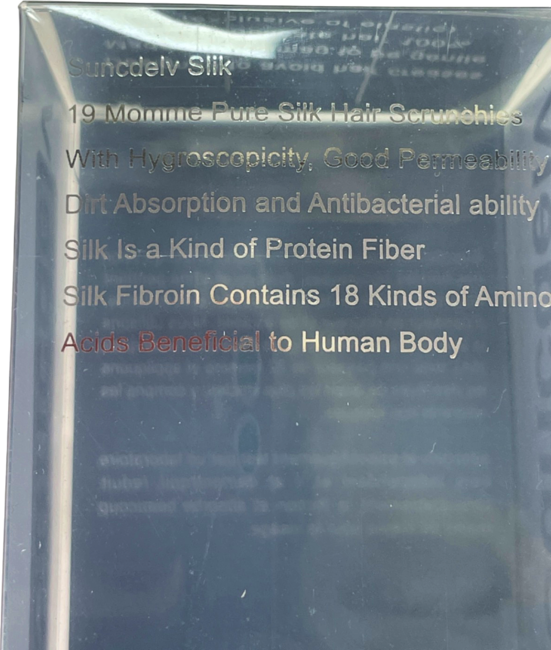 .Silk Black Pure 100% Silk Hair Scrunchies Set of 3