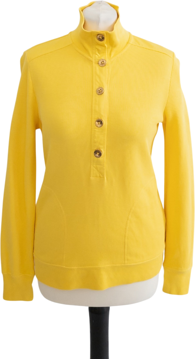 Ralph Lauren Yellow Long Sleeve Top UK XS