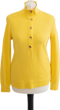 Ralph Lauren Yellow Long Sleeve Top UK XS
