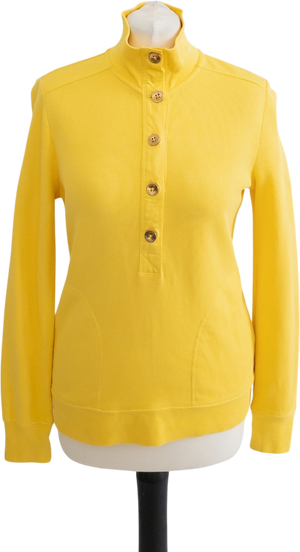 Ralph Lauren Yellow Long Sleeve Top UK XS