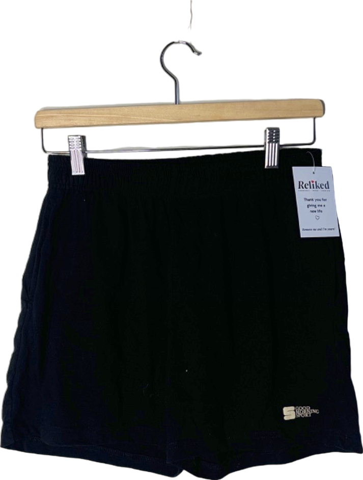 Sisters + Seekers Black Good Morning Sport Shorts M