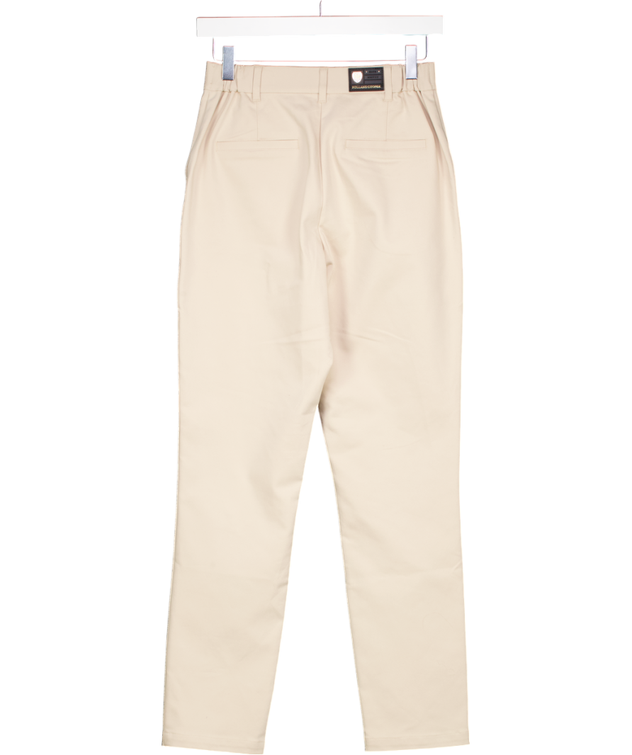 Holland Cooper Beige Bexley Cigarette Trouser UK 6