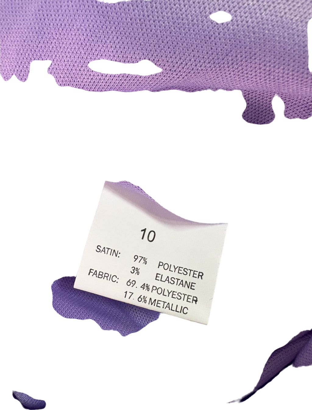 Jaded Rose Lilac Feather Mini Dress UK 10